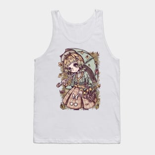 autumn girl Tank Top